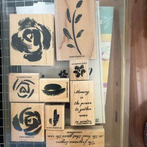 Stampin' Up! Two Step Stampin - Roses in Winter